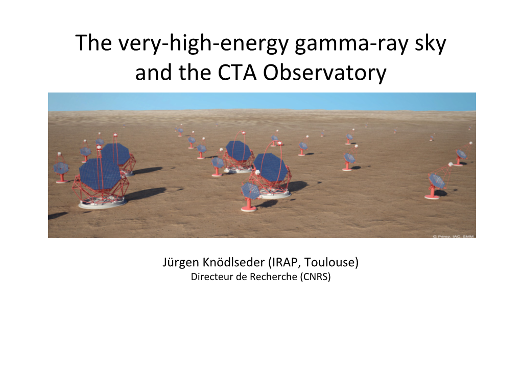 The Very-High-Energy Gamma-Ray Sky and the CTA Observatory