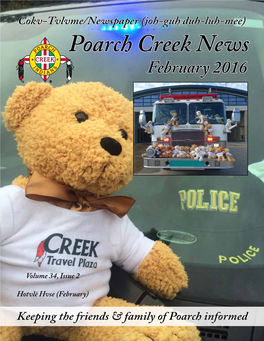 Poarch Creek News February 2016