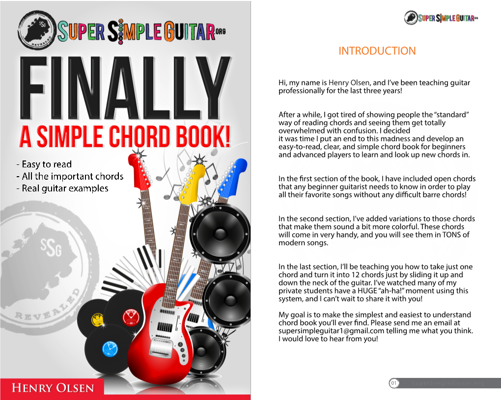 Finally a Simple Chord Book Copy