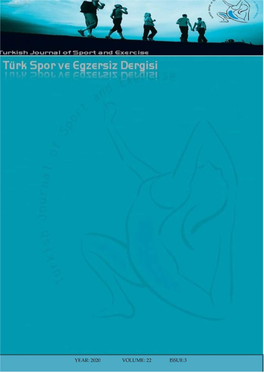 Turkish Journal of Sport and Exercise /Türk Spor Ve Egzersiz Dergisi