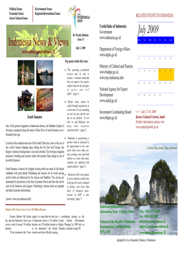 July 2009 Bi -Weekly Bulletin Issue 13 Mon Tue Wed Thu Fri Sat Sun