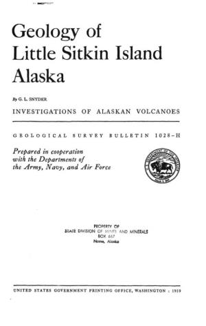 Geology of Little Sitkin Island Alaska