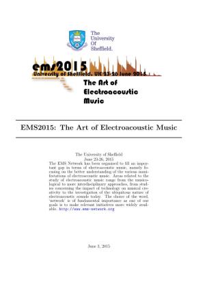 The Art of Electroacoustic Music