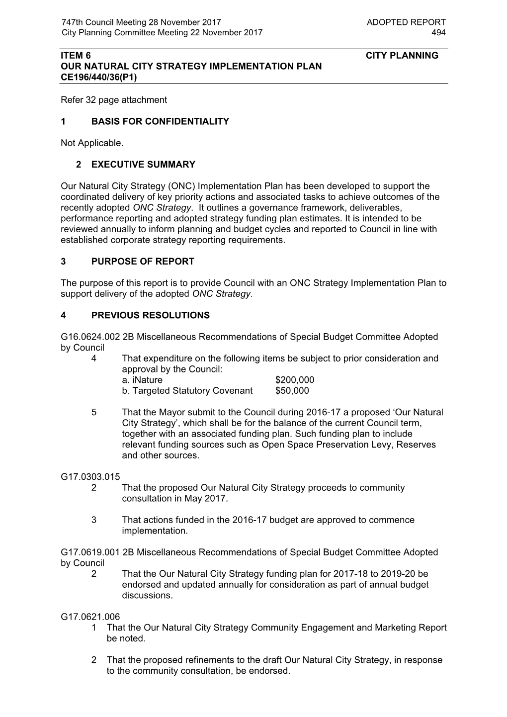 747 City Planning Committee Meeting