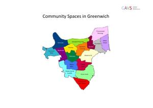Community Spaces in Greenwich