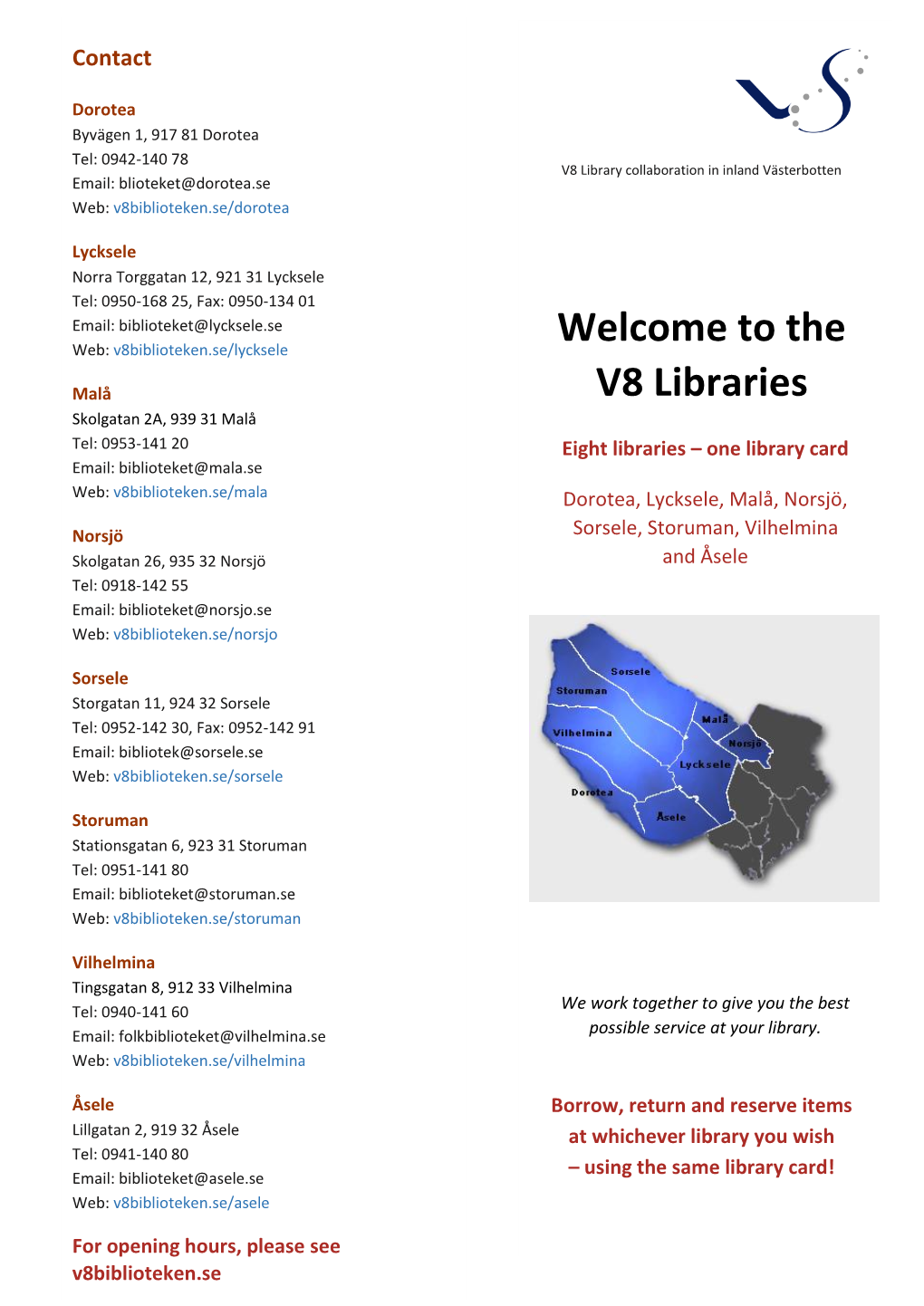 The V8 Libraries