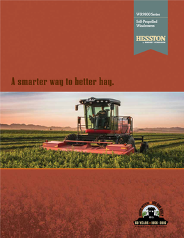 A Smarter Way to Better Hay. Table of Contents