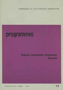 Programmes : Regional Development Programmes Denmark