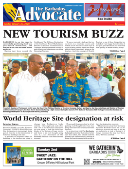 World Heritage Site Designation at Risk by Jenique Belgrave Change How Bridgetown Looks He Accused the Powers That Be of Not Have Its Designation Removed
