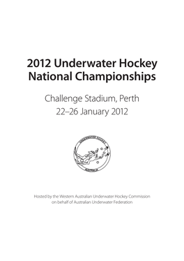 2012 Underwater Hockey National Championships