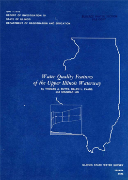 Water Quality Features of the Upper Illinois Waterway