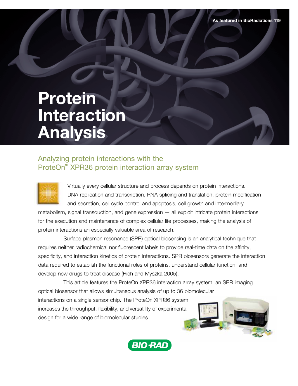 Protein Interaction Analysis