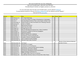 Section Date Title Box Folder Notes Daily 1962 February 19