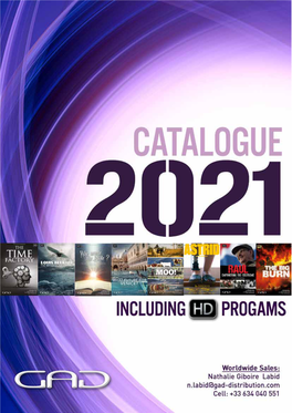 Documentaries Catalogue 2021