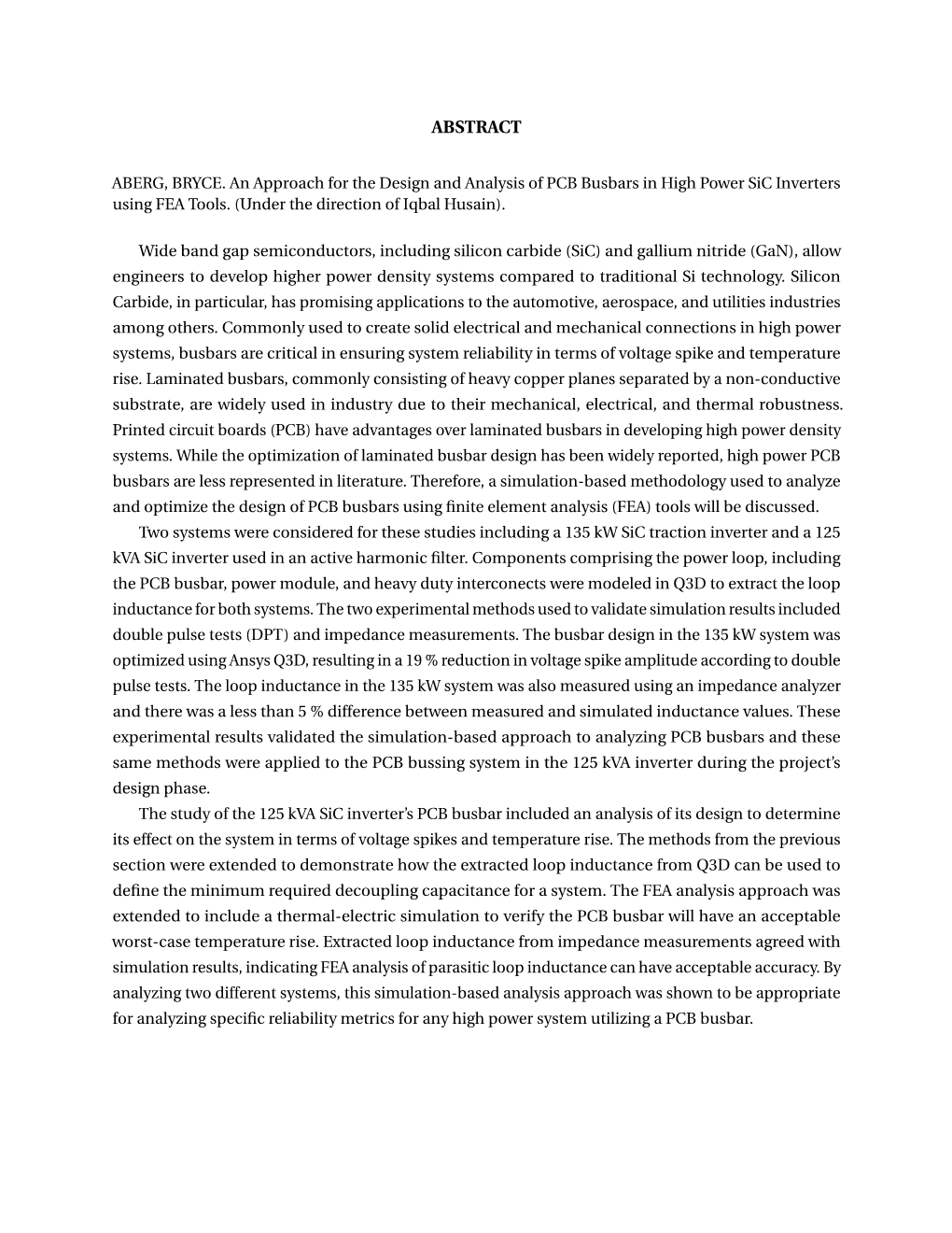 A System Level Approach to the Design and Analysis of PCB