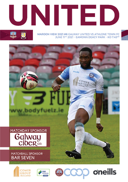 Maroon View 1 Proud Partners of Galway United F.C
