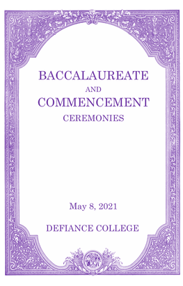 Baccalaureate Commencement