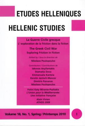 The Greek Civil War: Exploring Friction in Fiction Nikolaos Poulopoulos