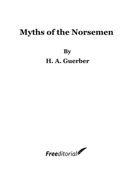 Myths of the Norsemen