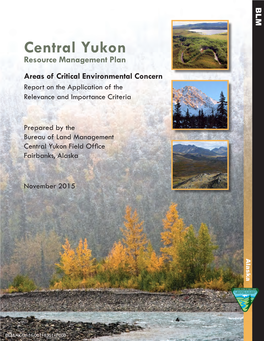 Central Yukon RMP/EIS