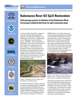 Kalamazoo River Oil Spill Restoration