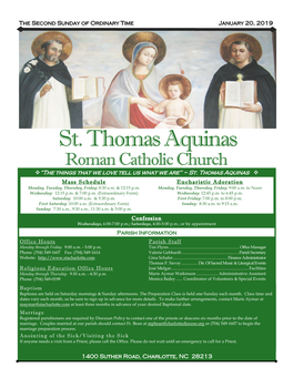 St. Thomas Aquinas Charlotte, NC