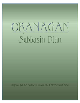 Okanogan Subbasin Plan