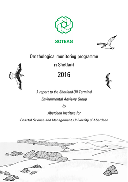 Soteag Ornithological Monitoring Programme