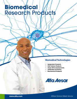 Biomedical Research Products