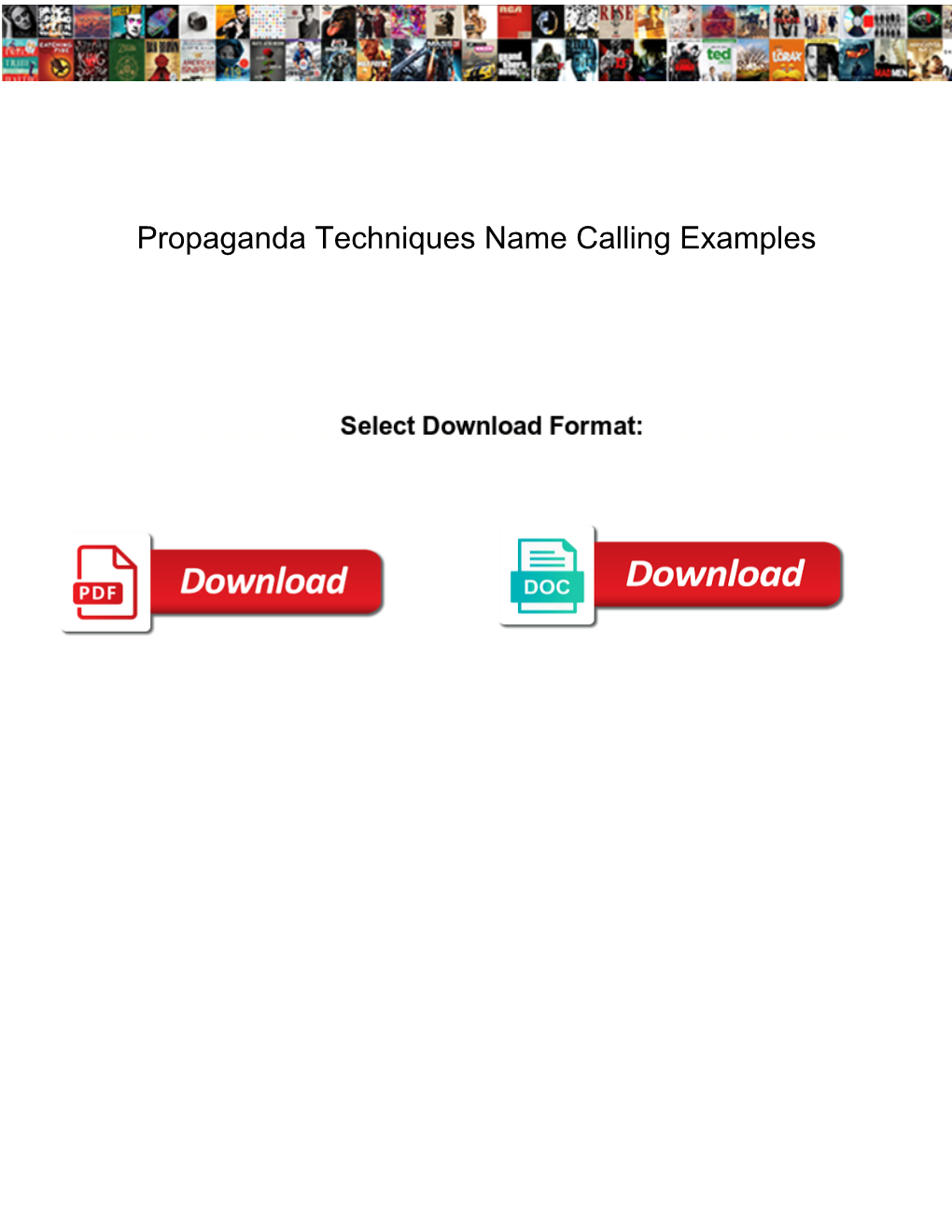 propaganda-techniques-name-calling-examples-docslib