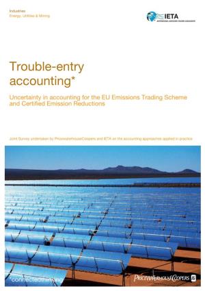 Trouble-Entry Accounting*