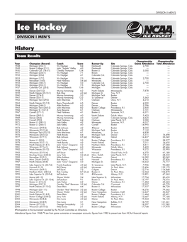 2006 NCAA Division I Men's Ice Hockey Championship Tournament