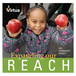 Expanding Our REACH Virtua 2017 Community Benefit Report