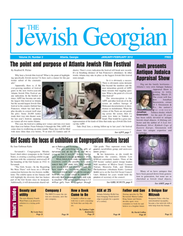 Girl Scouts the Focus of Exhibition at Congregation Mickve Israel by Jane Guthman Kahn Ues of Judaism and Scouting