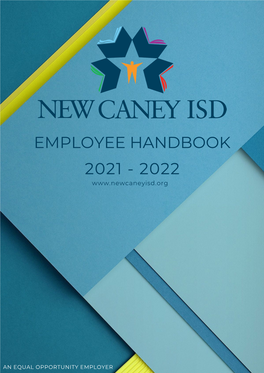 Employee Handbook 2021 - 2022