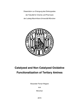 Cyanation of Tertiary Amines