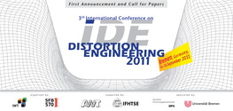 Distortion Engineering 2011