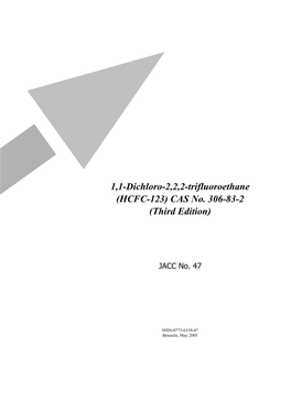 HCFC-123) CAS No