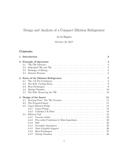 Design and Analysis of a Compact Dilution Refrigerator
