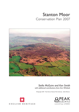 Stanton Moor Conservation Plan 2007