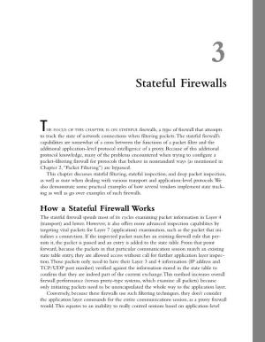 Stateful Firewalls