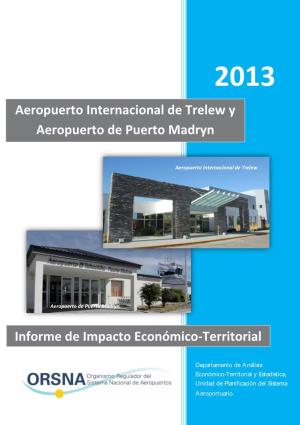 Informe De Impacto Económico-Territorial Aeropuerto Internacional “Almirante Marco Andrés Zar”