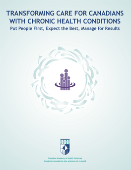 Transforming Care for Canadians with Chronic Health Conditions