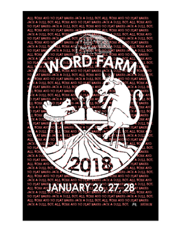 Download the Word Farm 2018 Program