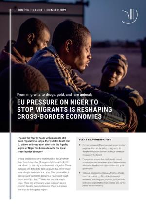 Eu Pressure on Niger to Stop Migrants Is Reshaping Cross-Border Economies