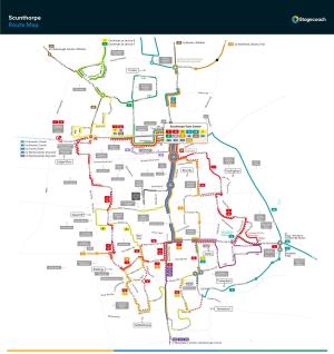 Scunthorpe Route Map