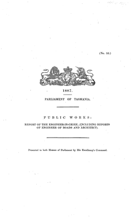 Public Works Report of the Engineer-In-Chief