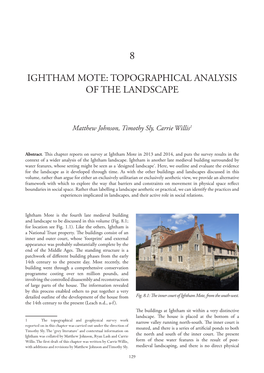 Ightham Mote: Topographical Analysis of the Landscape