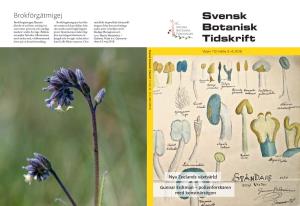 Svensk Botanisk Tidskrift