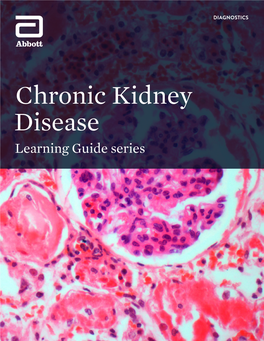 Chronic Kidney Disease Learning Guide Series ACKNOWLEDGEMENTS
